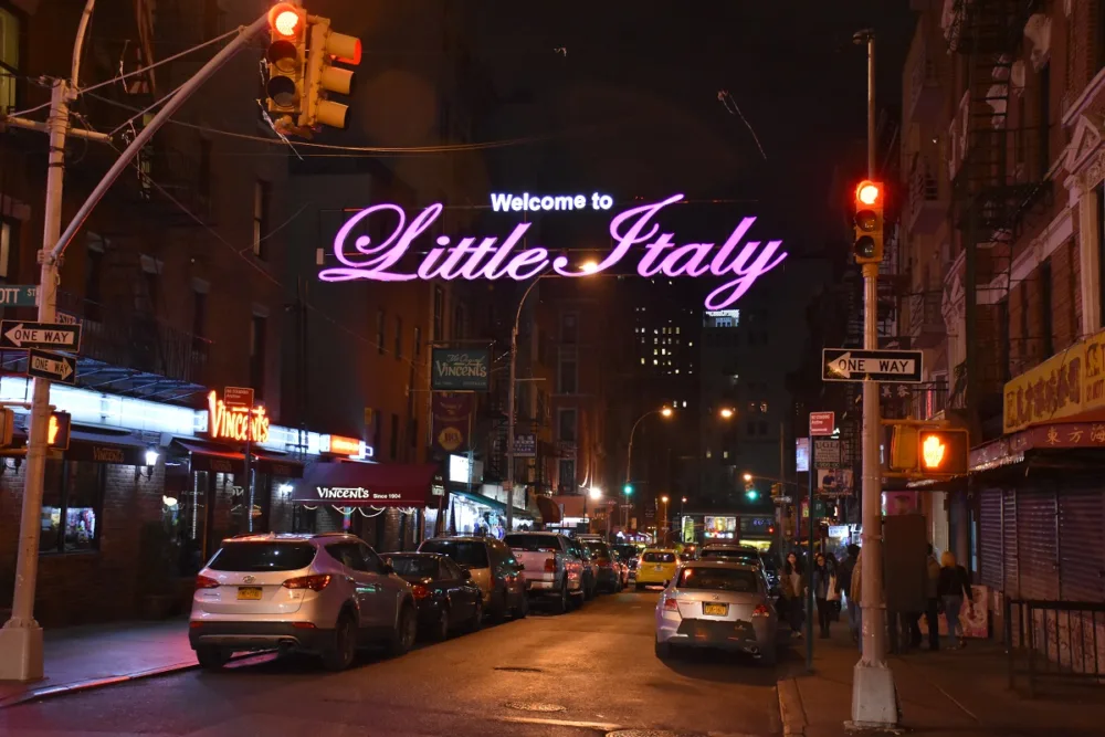 Little Italy in NYC